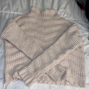 Cream Sweater Womens XL